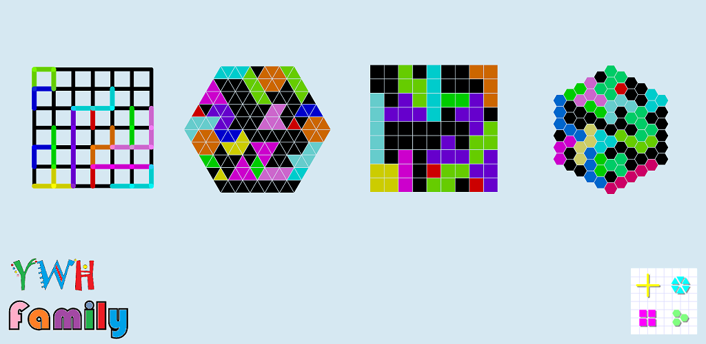 Polygon Block Game